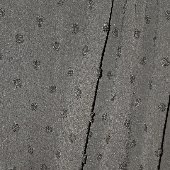 Monteau Black Sheath Dress with Mock Neck and Flutter Cap Sleeves - Picture 5 of 6